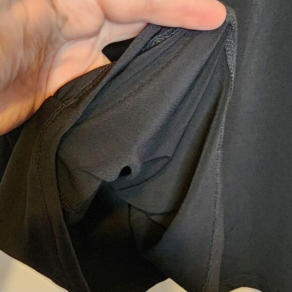 5X 28W Torrid Black Studio Knit High Neck Asymmetrical Cut Out Tank Classic NWT - Picture 3 of 9